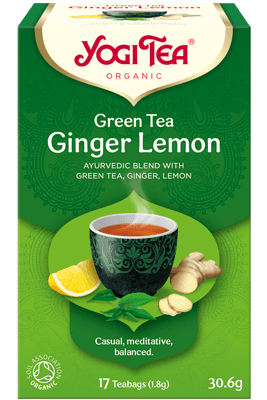 Green tea ginger lemon ⇒ YOGI TEA® Green Tea Ginger Lemon