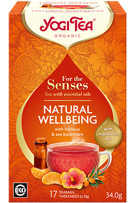 Mandarin tea for the senses ⇒ YOGI TEA® Natural Wellbeing