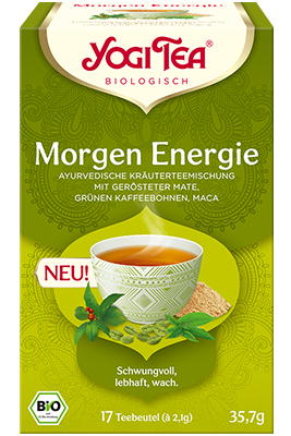 YOGI TEA® Morgen Energie Teepackung